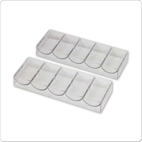 100 Chip Poker Tray - 2 Pack